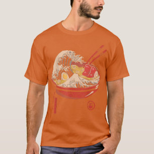 T-shirt Subarashii Ramen Great Ramen Wave Japonais 1549