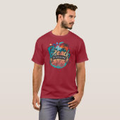 T-shirt Sublimation d'été et de plage (Devant entier)