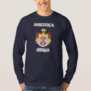 T-shirt Subotica, Serbie avec armoiries