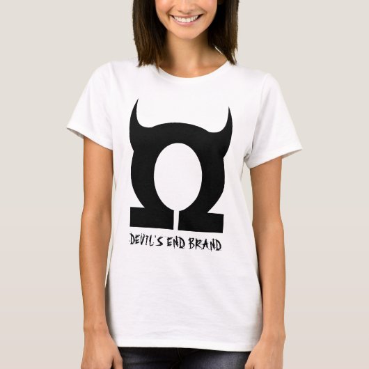 T-shirt Substance de l'extrémité du diable (Devant)