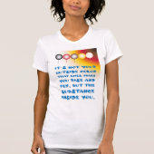 T-shirt Substance interne d'une couleur externe (Devant)