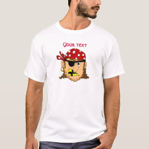 T-shirt Substance personnalisable de pirate d'homme de