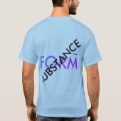 T-shirt "Substance sur formulaire" (Dos)