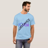 T-shirt "Substance sur formulaire" (Devant entier)