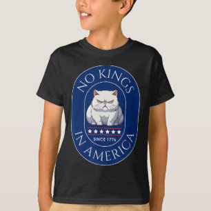 T-shirt Subtil Anti Trump Pas De Rois En Amérique 