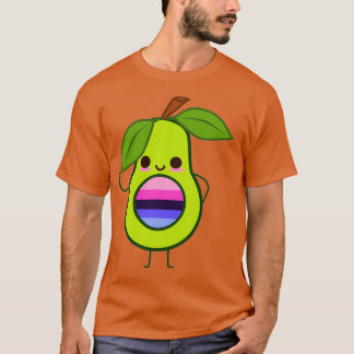 T-shirt Subtil Omnisexual Avocado omnisexual avocado omni