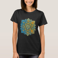 Subtile anti-Trump Mandala Design Feminist Shirt W