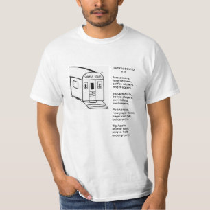 T-shirt Subway Toeristische Avontuur