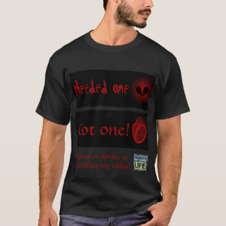 T-shirt Succès de transplantation cardiaque
