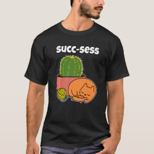 T-shirt Succès du jardinier de Golden Ball et Sleepy Cat