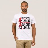 T-shirt Succès évolutionnaire (Devant entier)