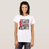 T-shirt Succès évolutionnaire (Devant entier)