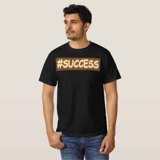 T-shirt "#SUCCESS" Conception sympa. Commandez dès mainten (Devant entier)