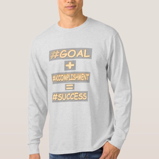 T-shirt "SUCCESS EQUATION" Mignonne conception. Commandez (Devant)