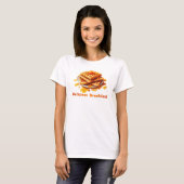 T-shirt Succulentes gaufres (Devant entier)