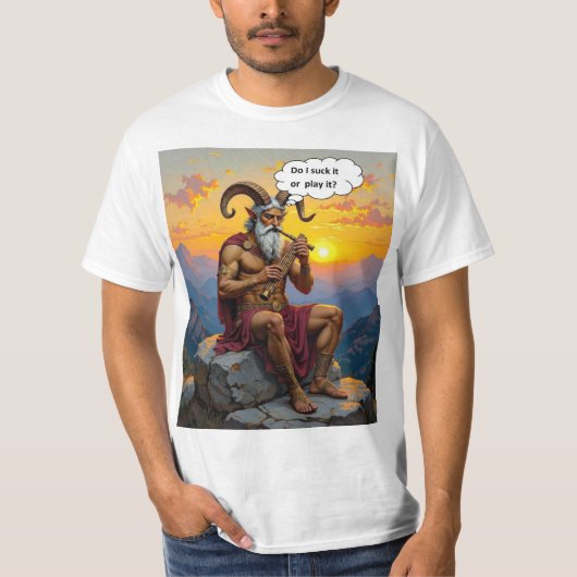 T-shirt Sucer ou jouer (Devant)