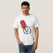 T-shirt Sucette de crasse (Devant entier)