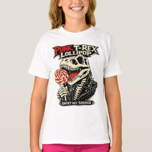 T-shirt Sucette Punk T-Rex - Douce mais Sauvage