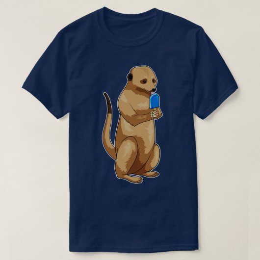 T-shirt Sucette surgelée de suricate (Design devant)