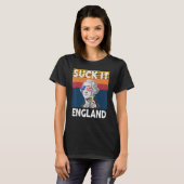 T-shirt Suck It England 4 juillet George Washington 177 (Devant entier)
