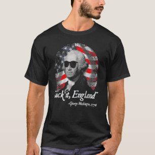 T-shirt Suck It England 4 juillet George Washington 177
