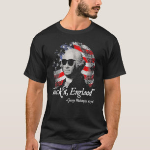 T-shirt Suck It England 4 juillet George Washington 177