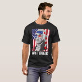 T-shirt Suck It England George Washington Drapeau américai (Devant entier)