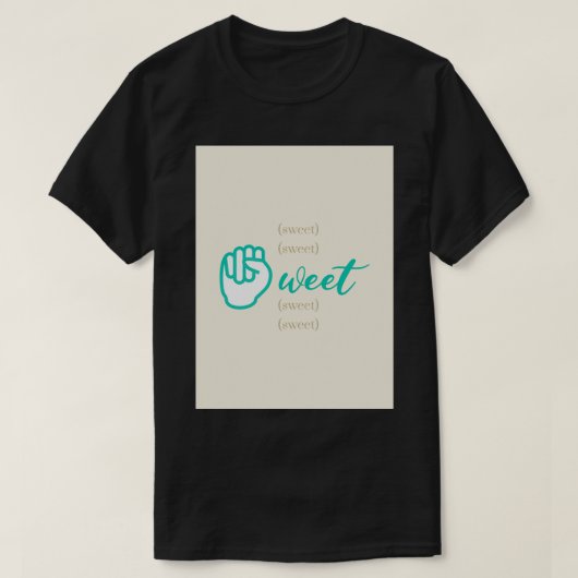 T-shirt Sucré (Design devant)