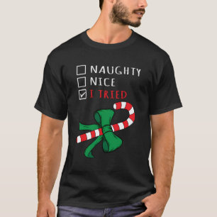 T-shirt Sucre de canne de Noël Conception cadeau J'ai essa