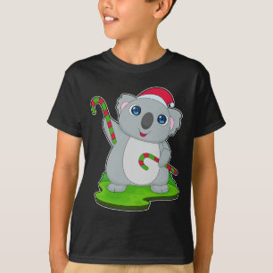 T-shirt Sucre de canne de Noël de Koala