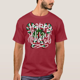 T-shirt sucre de canne Happy Holidays