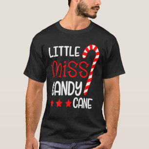 T-shirt Sucre de canne Santa Hat Fête de Noël Amant Noël