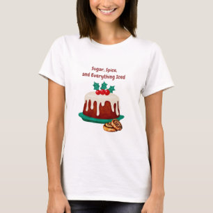 T-shirt Sucre, épices et tout glacé