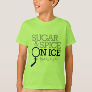 T-shirt Sucre Et Épices Sur Glace