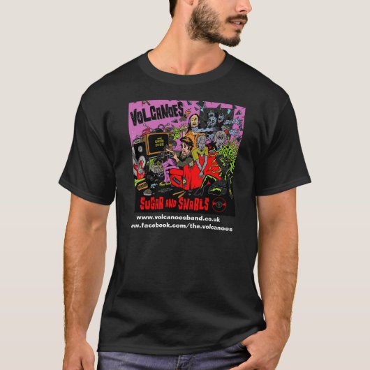 T-shirt Sucre et vrilles (Devant)