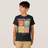 T-shirt Sucre Miel Comb Cookie Jeu Carrés (Devant entier)