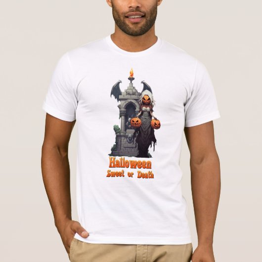 T-shirt Sucré ou mort (Devant)
