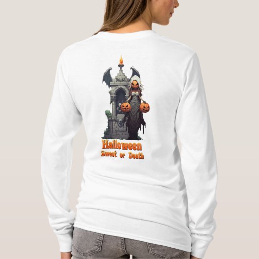 T-shirt Sucré ou mort (Dos)