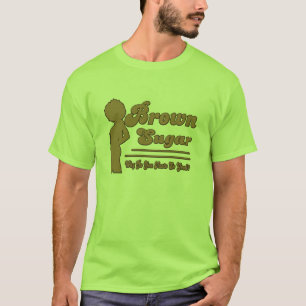 T-SHIRT SUCRE ROUX