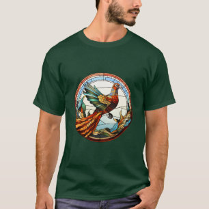 T-shirt Sucré Verre Trait Golden Pheasant