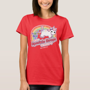 T-shirt Sucrerie de dunette de licorne