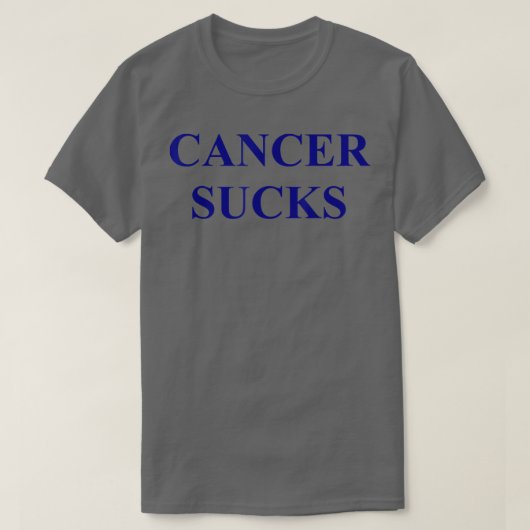 T-SHIRT SUCTIONS DE CANCER (Design devant)