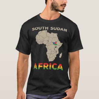 T-shirt Sud-Soudan-Afrique