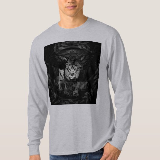 T-shirt Sudadera Playera Blessed lion hhdfbfjjgmm vjfhd (Devant)