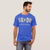 T-shirt Sudo Highway to Shell Programmateur Linu (Devant entier)