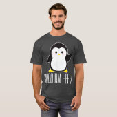 T-shirt sudo rm rf Funny Linu sysadmin, commande (Devant entier)