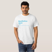 T-shirt Sudoku Girl - Sudoku (Devant entier)