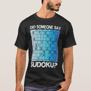 T-shirt Sudoku Nombre Jeu Puzzle Logique Joueur Neuf griff