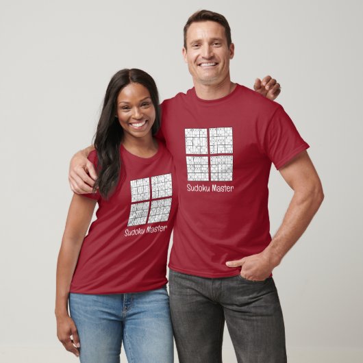 T-shirt Sudoku Puzzles Design (Unisexe)