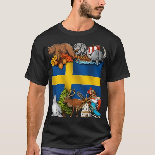 T-shirt Suède (Devant)